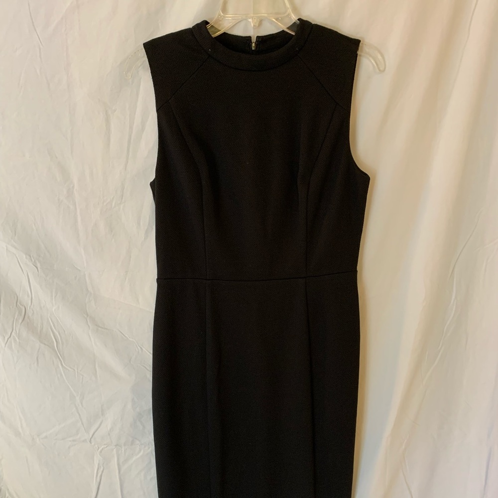 LOFT black pencil dress